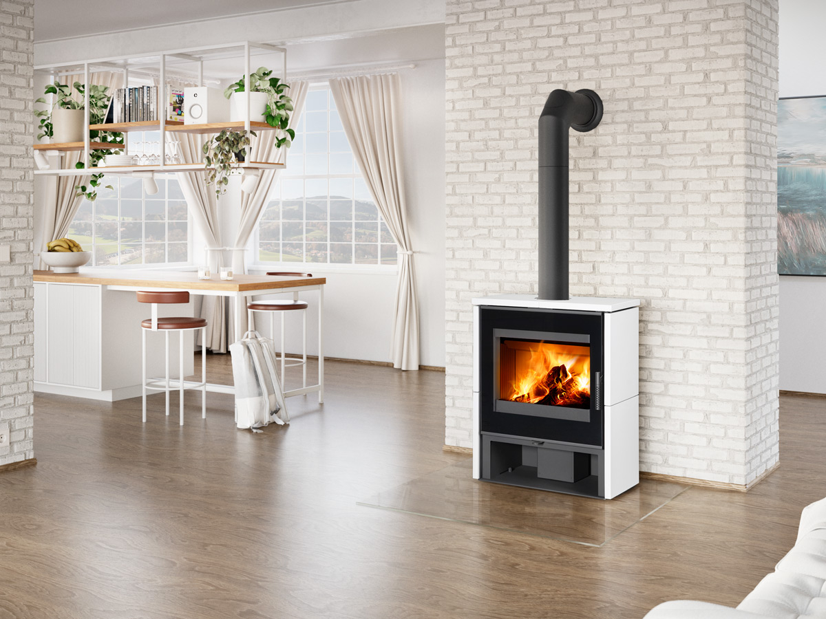 Romotop Aledo G keramické krbové kachle moderné